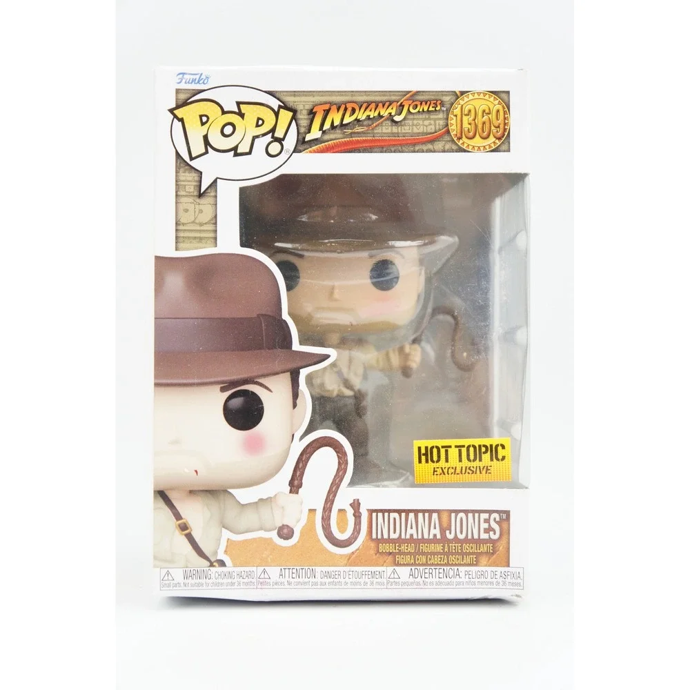 Funko Pop Indiana Jones 1369 Hot Topic Exclusive Vinyl Figure NIB - Picture 1 of 5
